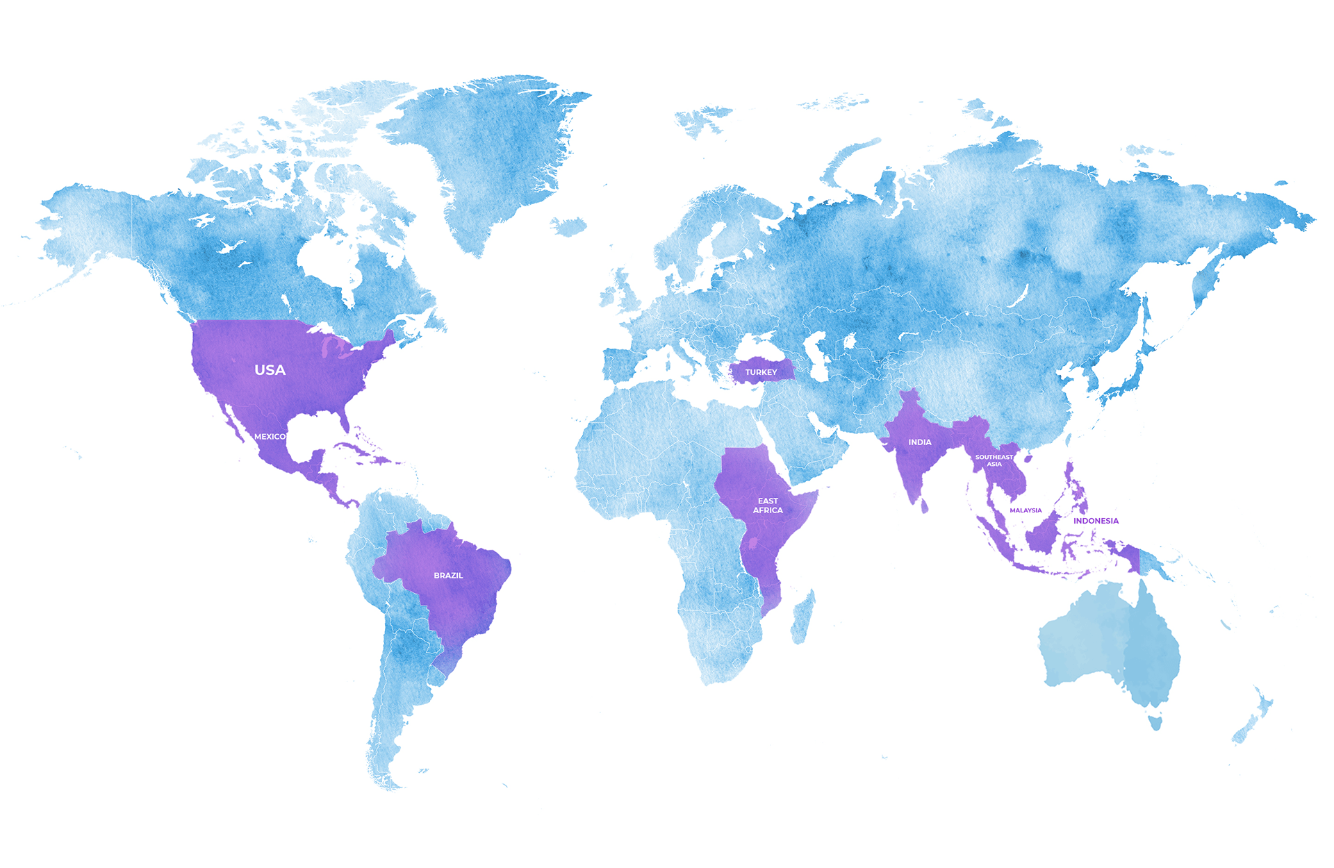 Global Distribution Map